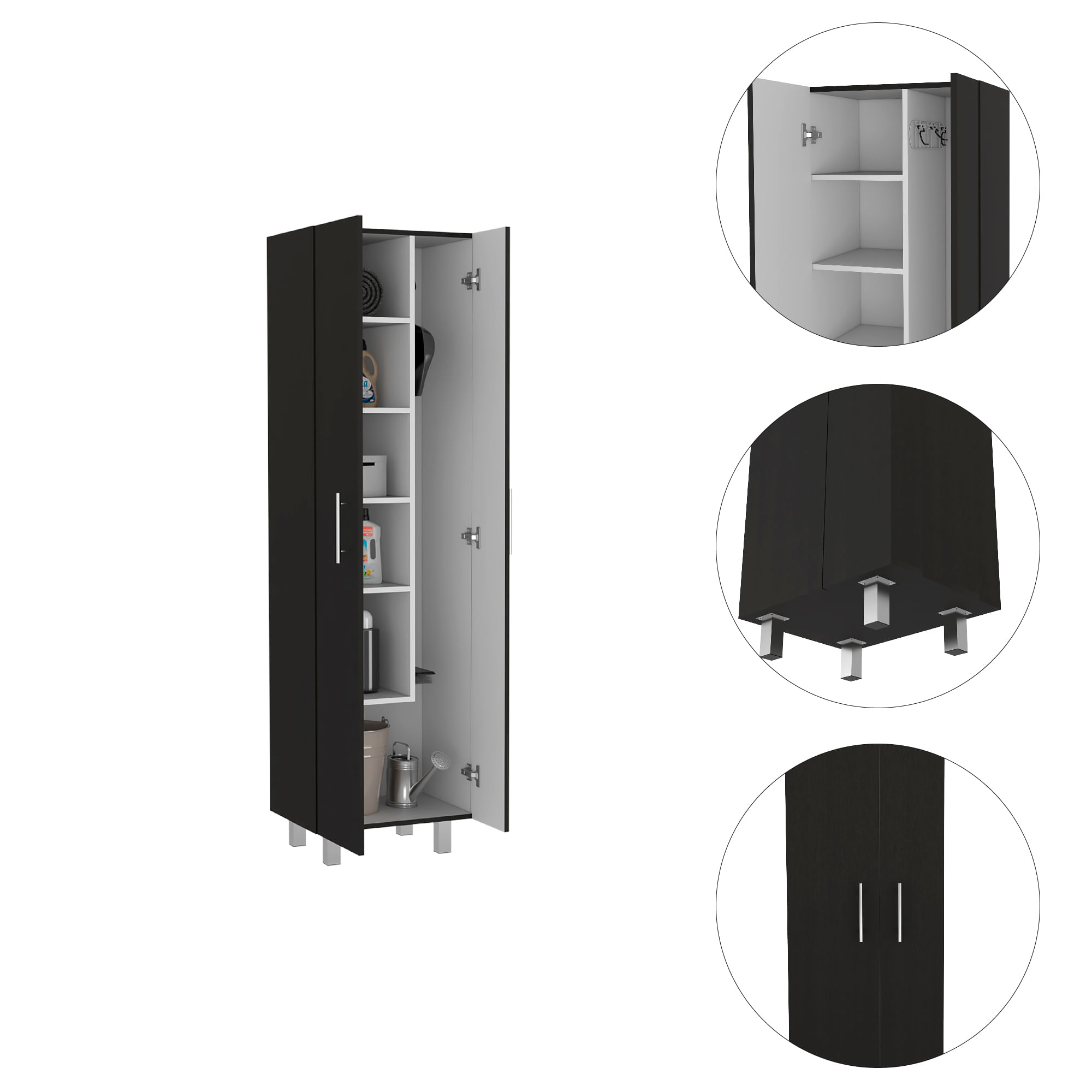 Mueble de aseo Nala RTA Wengue + Blanco ZF - Imagen 2