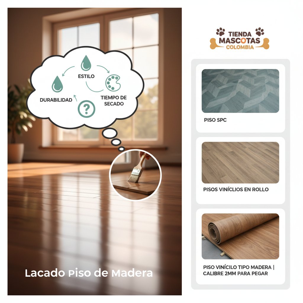 lacado piso de madera cómo elegir