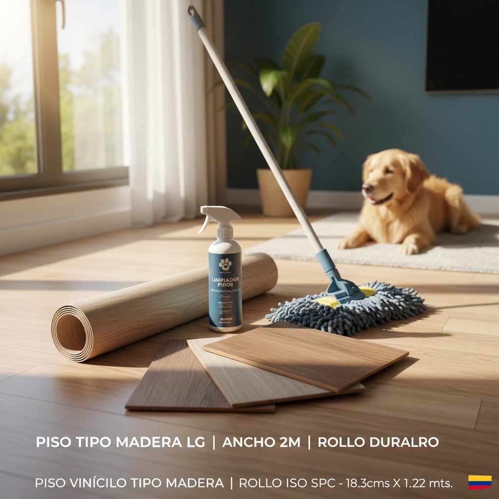 mantenimiento piso de madera — alimento natural para mascotas en Colombia