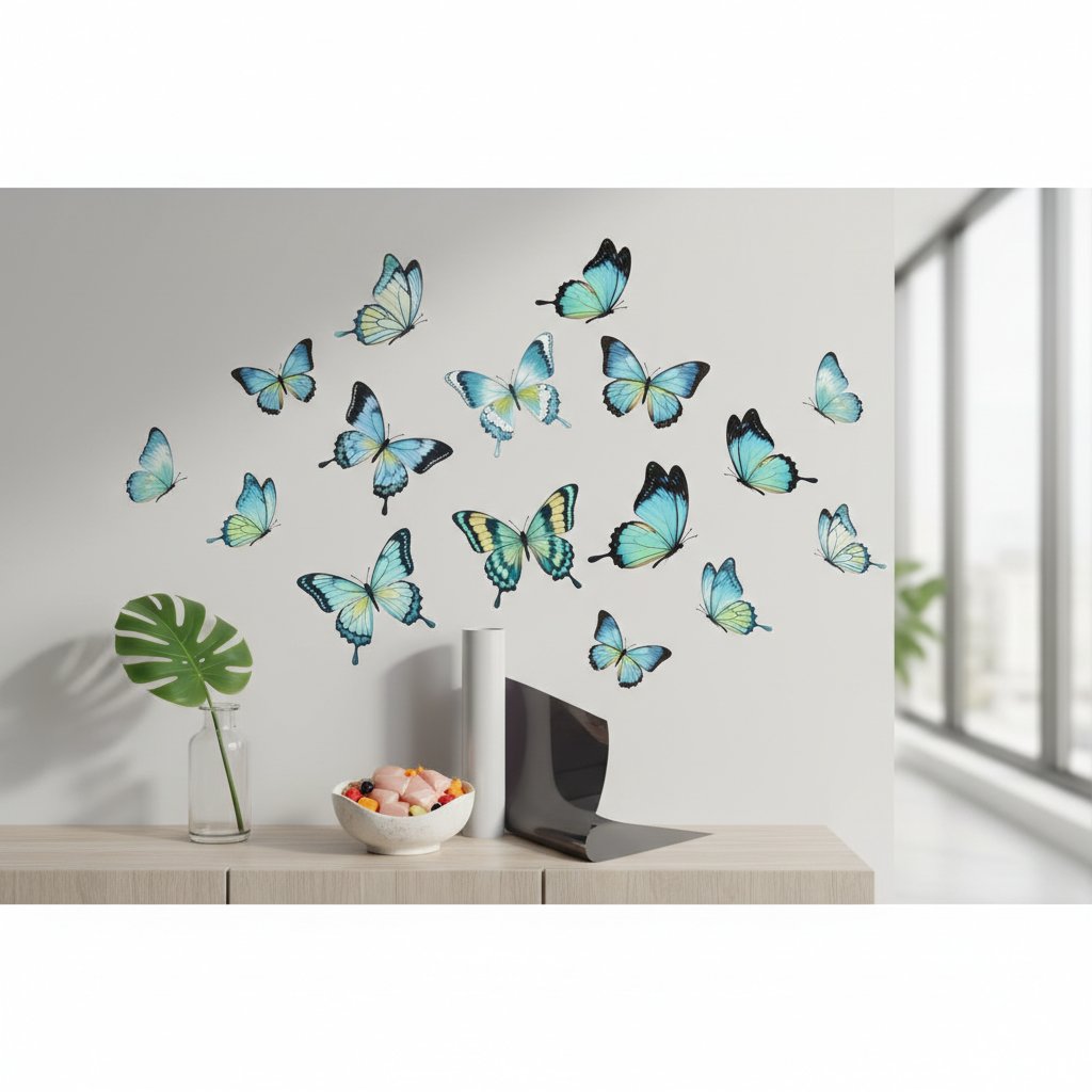 mariposas vinilos decorativos n/d — alimento natural para mascotas en Colombia