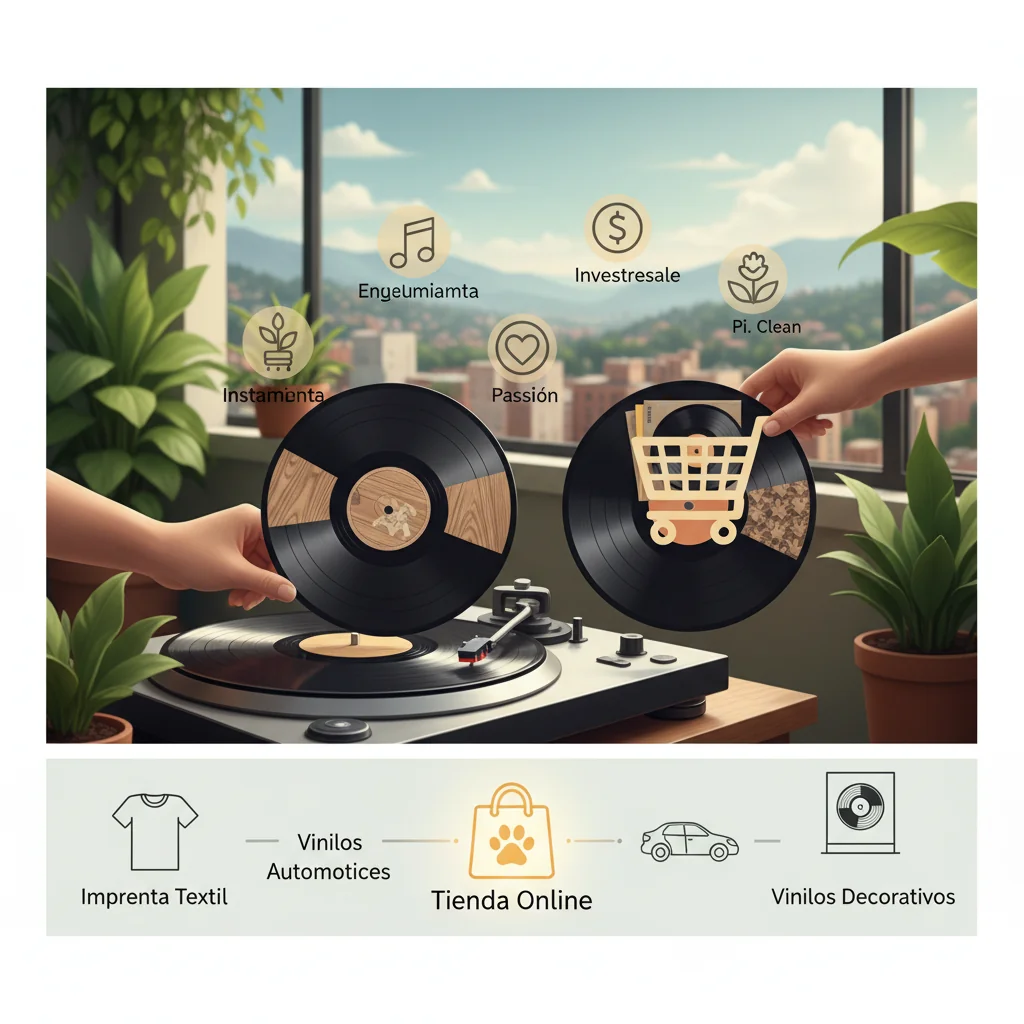 medellin compra de discos de vinilo en n/d beneficios