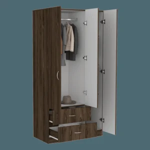 Closet Austral 3P 180 X 90 X 47 RTA Milan + Blanco