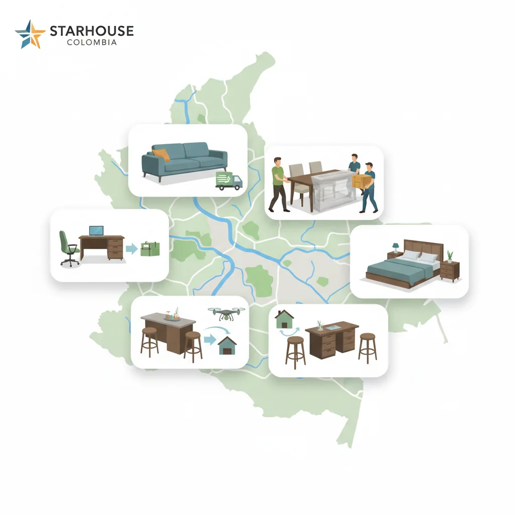 muebles bogotá a domicilio características y ventajas