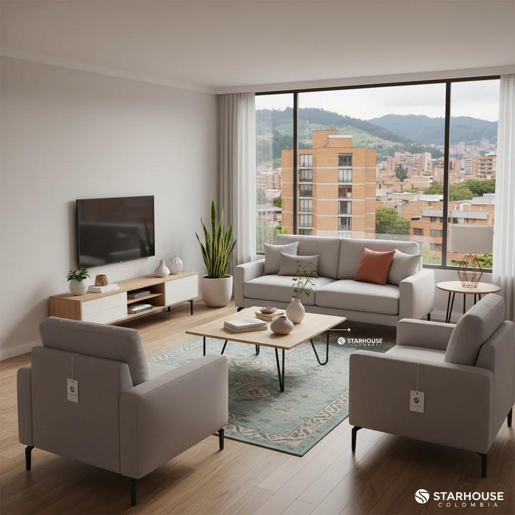 muebles para sala bogotá económicos cómo elegir