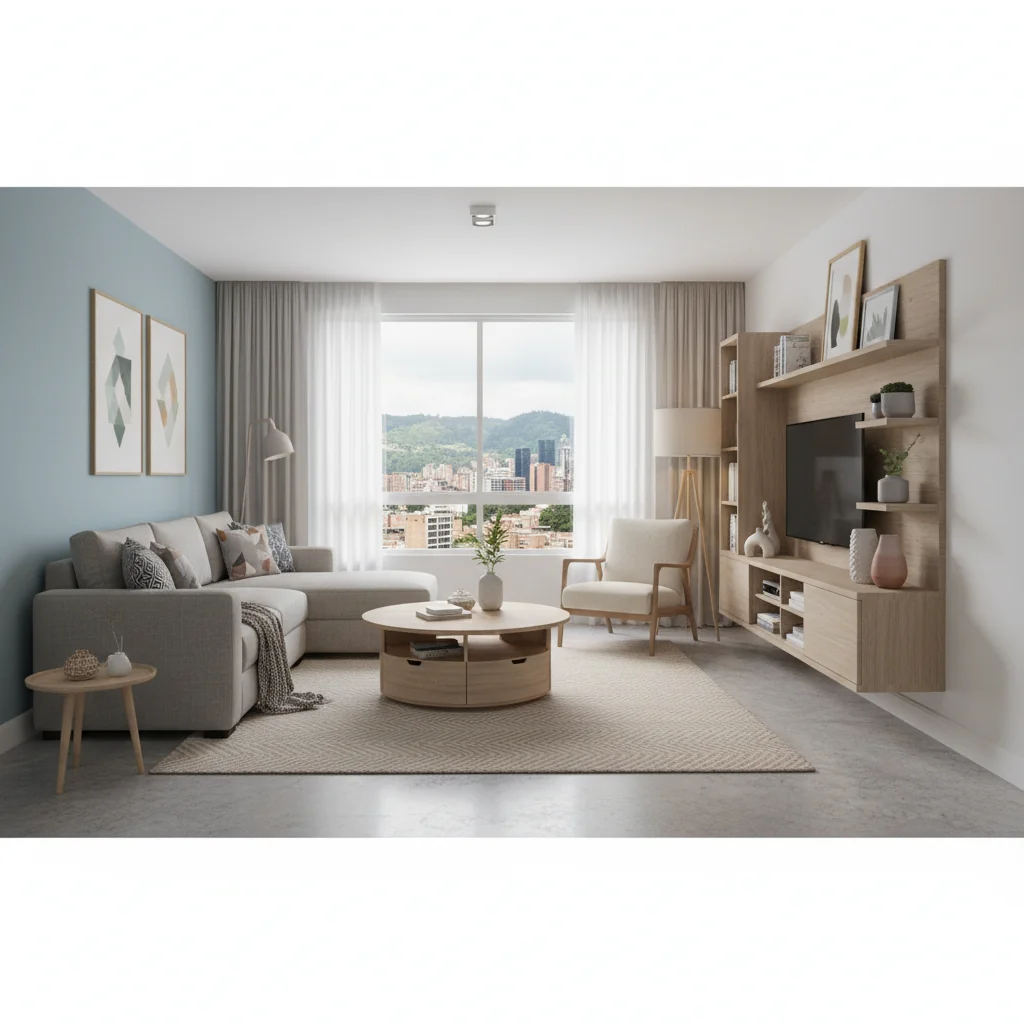 muebles para sala pequeña bogotá cómo elegir