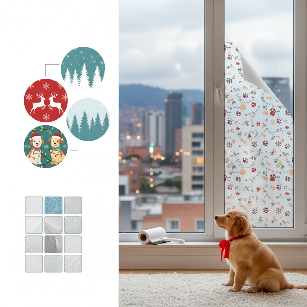navidad vinilos decorativos para ventanas de n/d cómo elegir