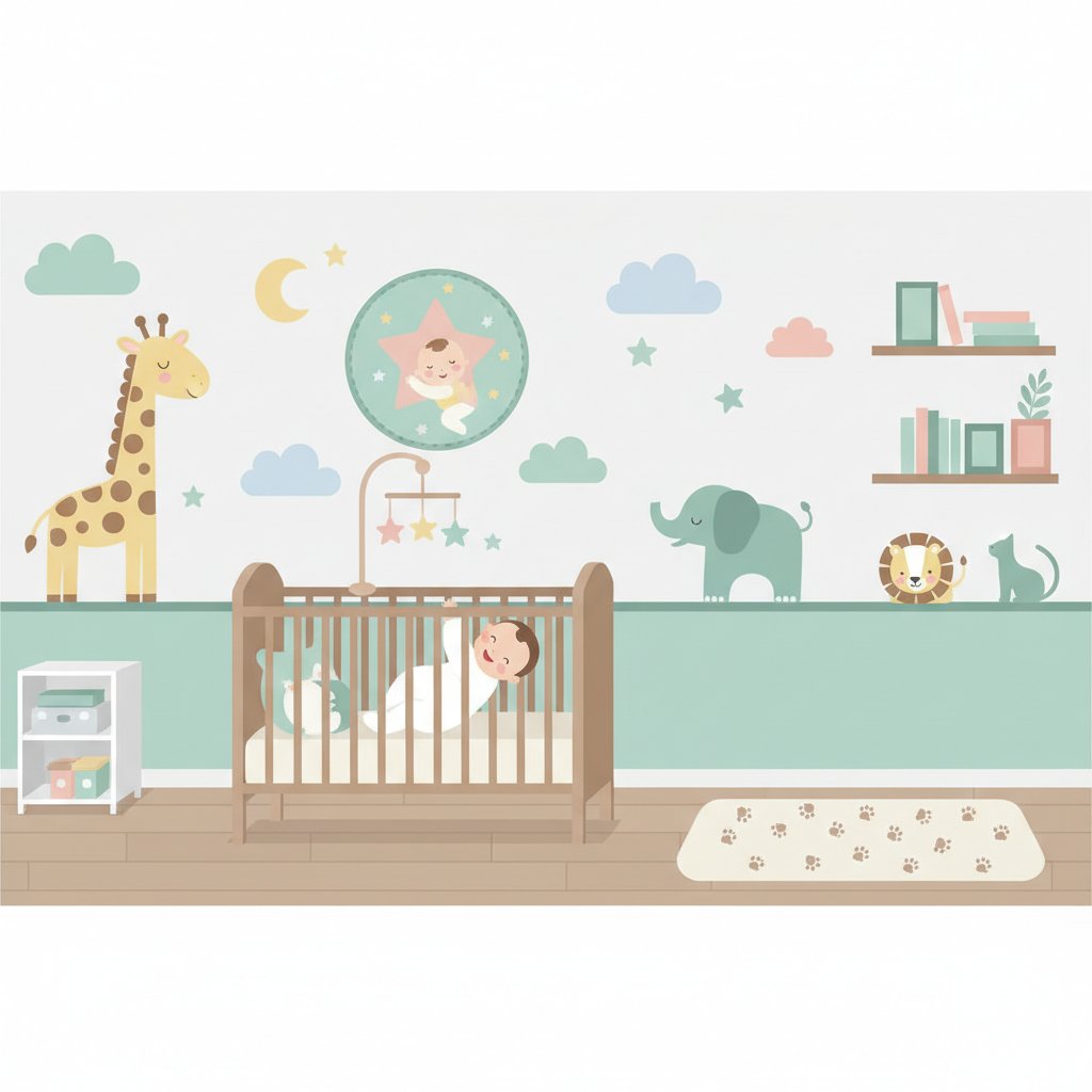 nina vinilos decorativos para bebés beneficios