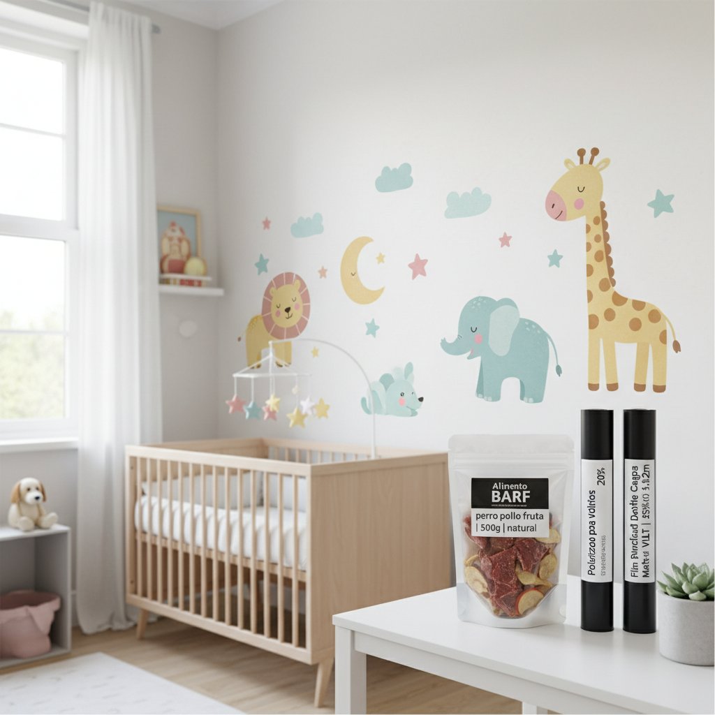 nina vinilos decorativos para bebes — alimento natural para mascotas en Colombia