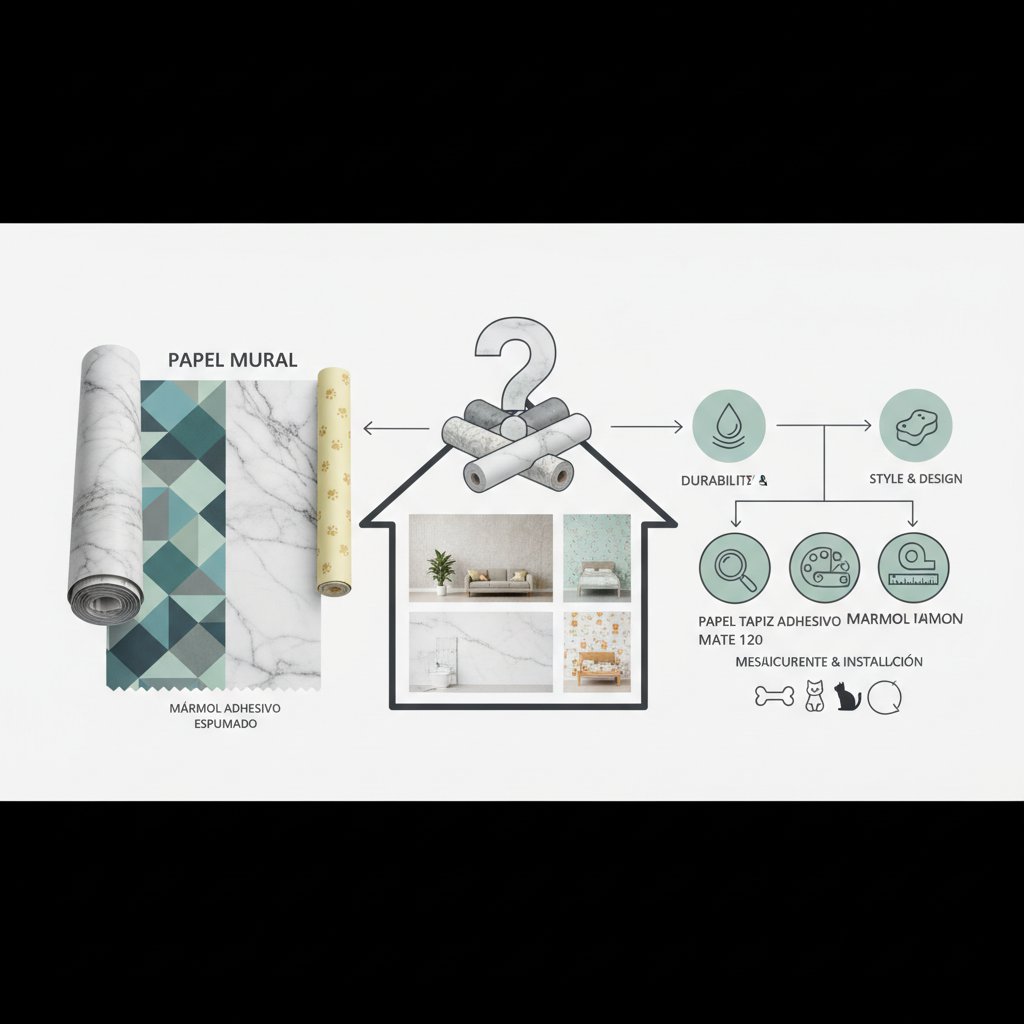 papel de colgadura cómo elegir