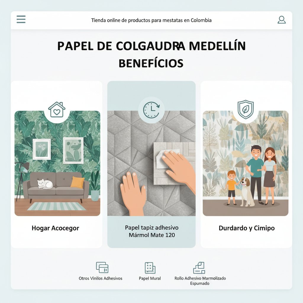 papel de colgadura medellin beneficios