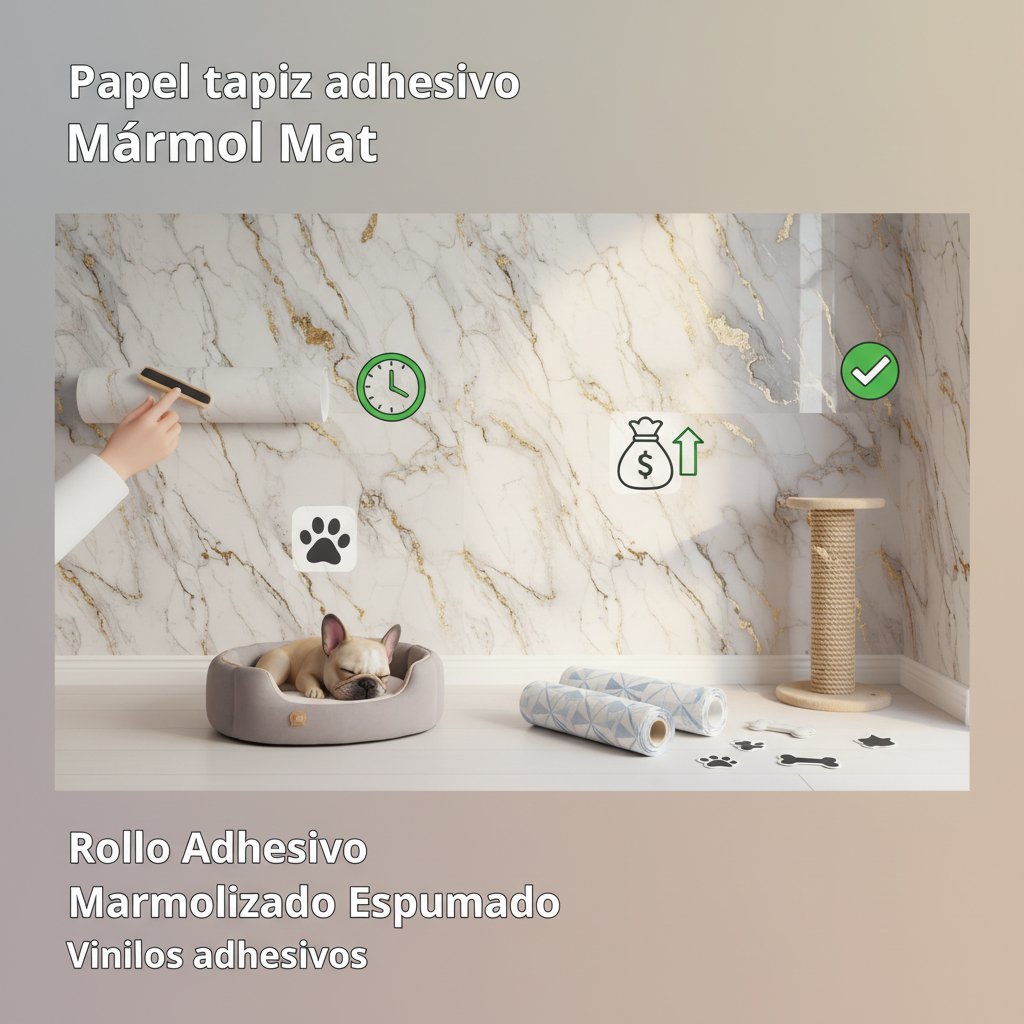 papel tapiz autoadhesivo beneficios