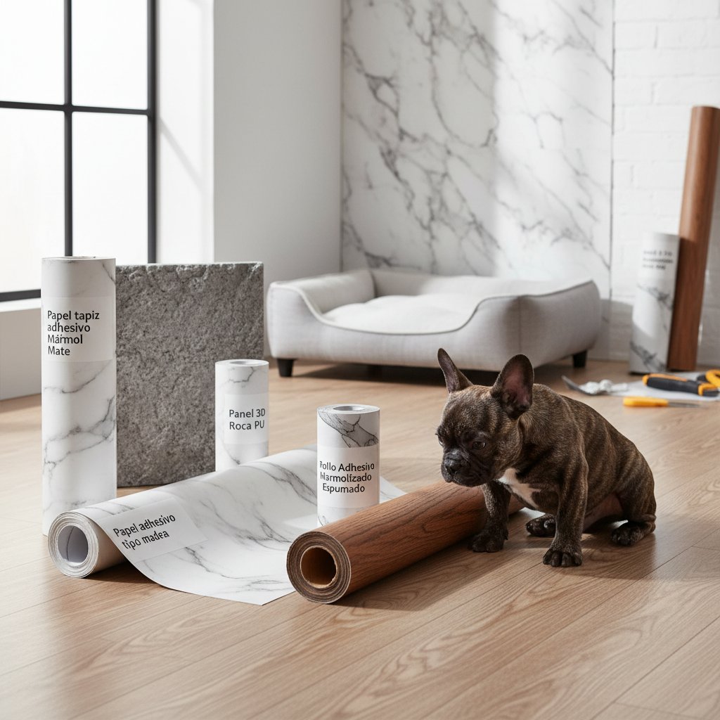 papel vinilico para pared — alimento natural para mascotas en Colombia