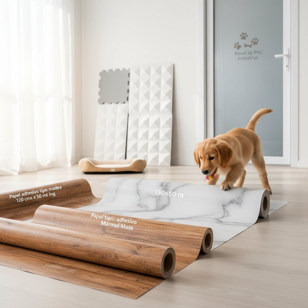 papel vinilo adhesivo decorativo n/d — alimento natural para mascotas en Colombia