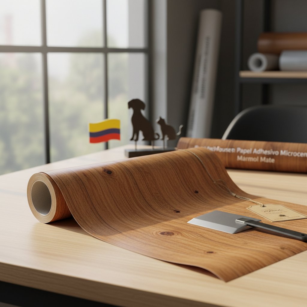 papel vinilo adhesivo para madera n/d — alimento natural para mascotas en Colombia