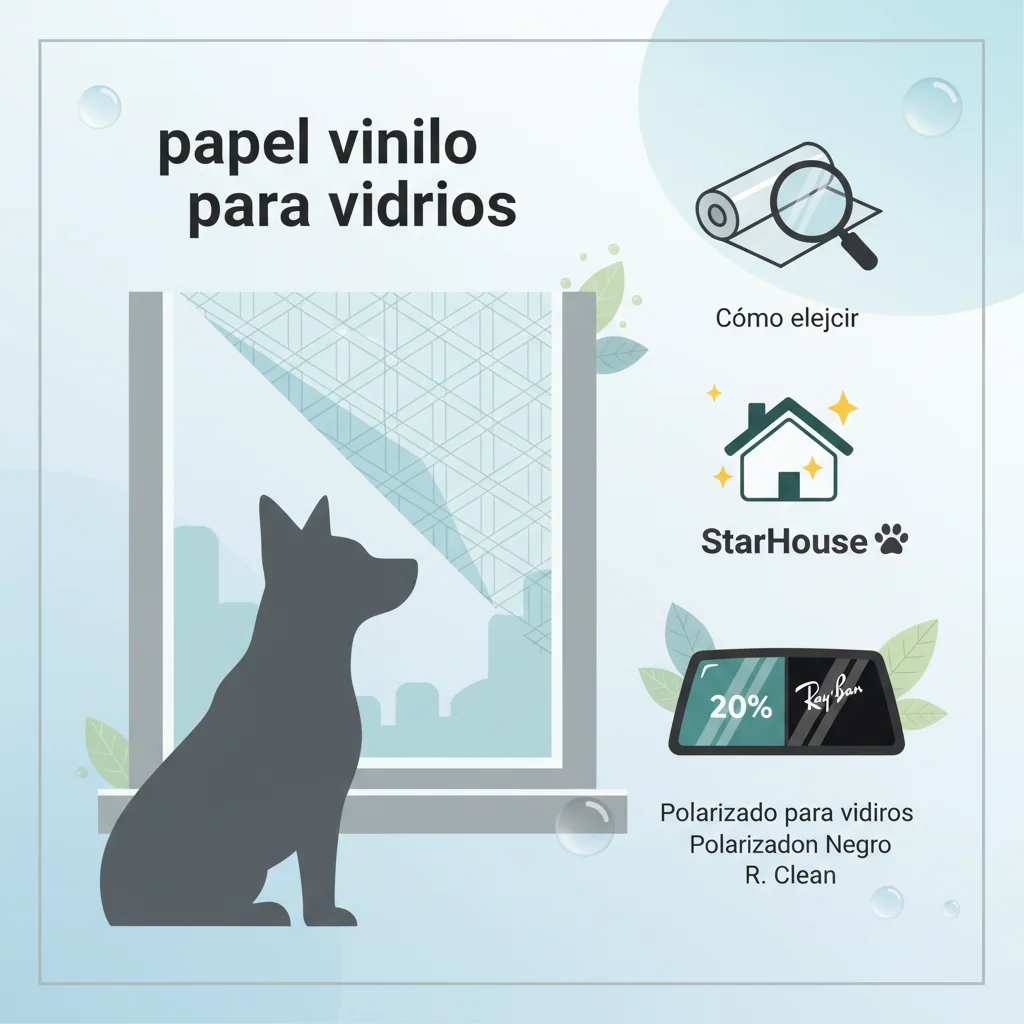 papel vinilo para vidrios n/d cómo elegir