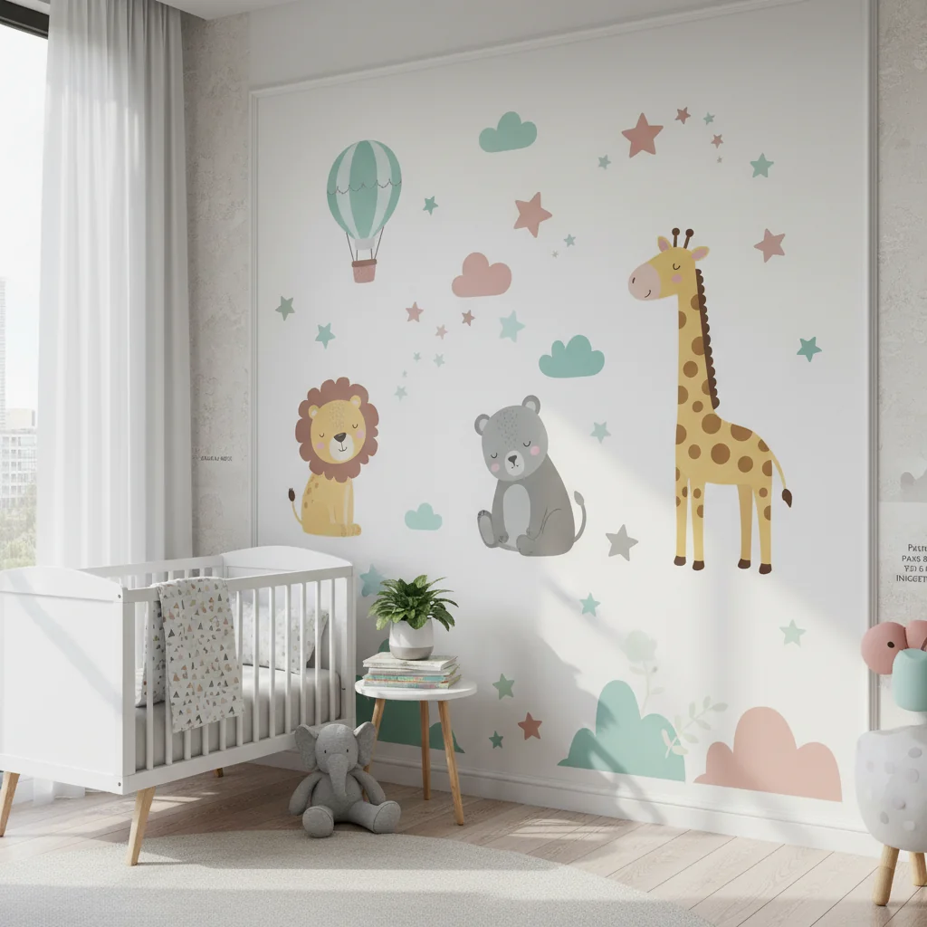 Transforma la Habitación de tus Hijos: Guía Completa de Decoración de Paredes con Vinilos Infantiles