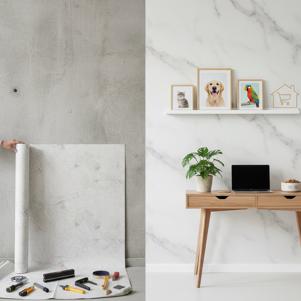 pared como colocar papel vinilo en la n/d beneficios