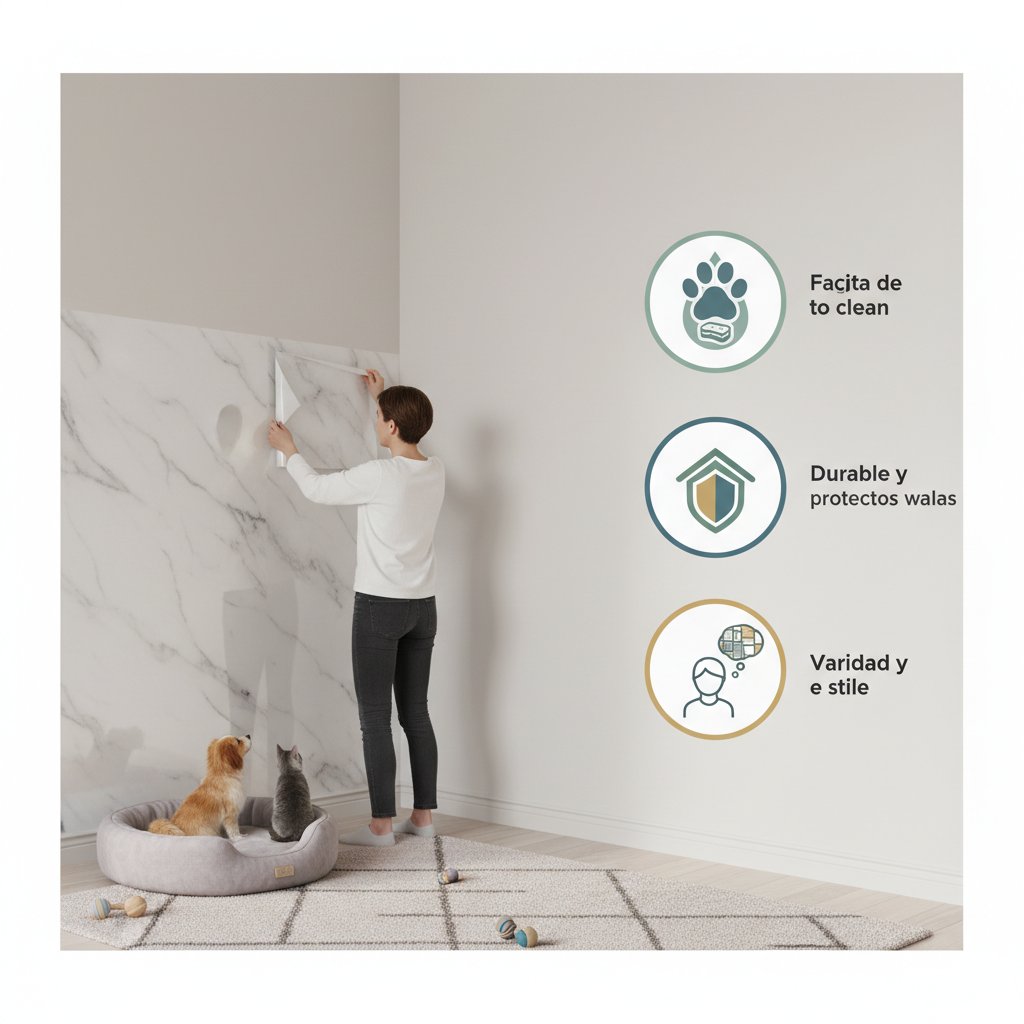 pared como instalar vinilo adhesivo en beneficios