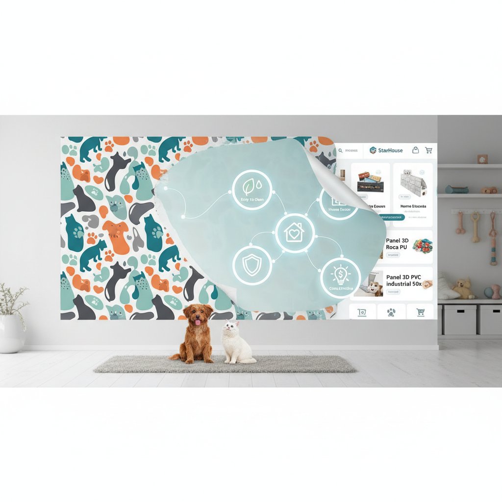 pared con vinilo decorativo n/d beneficios