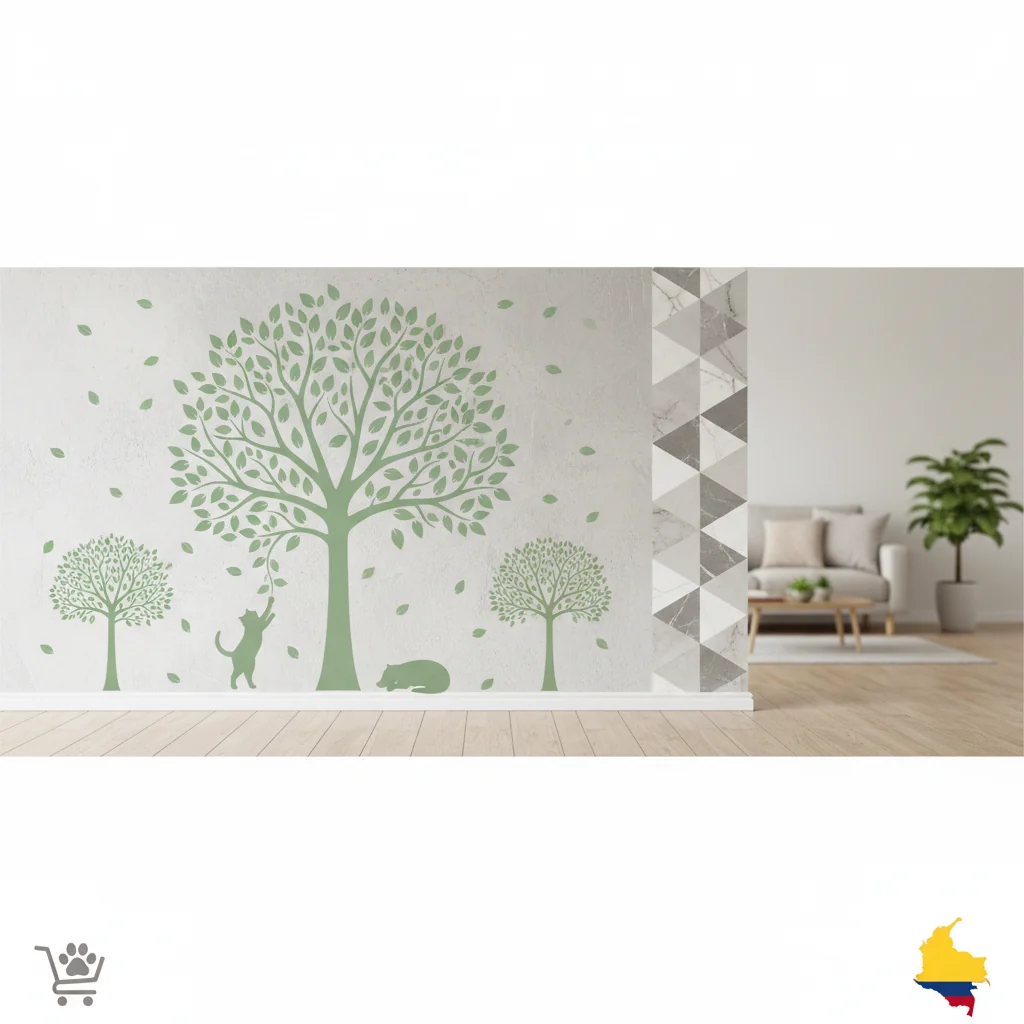 paredes arboles de vinilo para decorar n/d beneficios