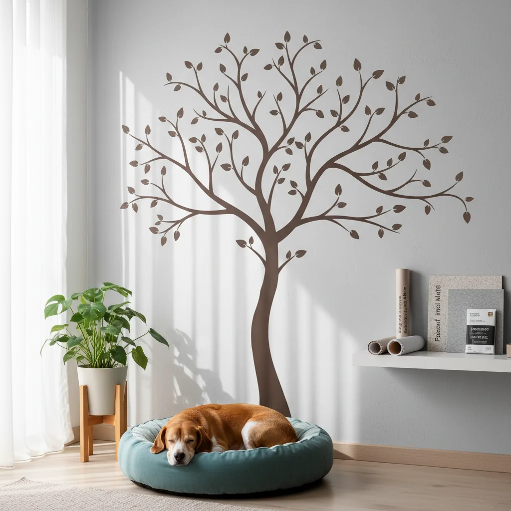 Transforma tus Paredes con Vinilos de Árboles: Decoración Natural y Sencilla