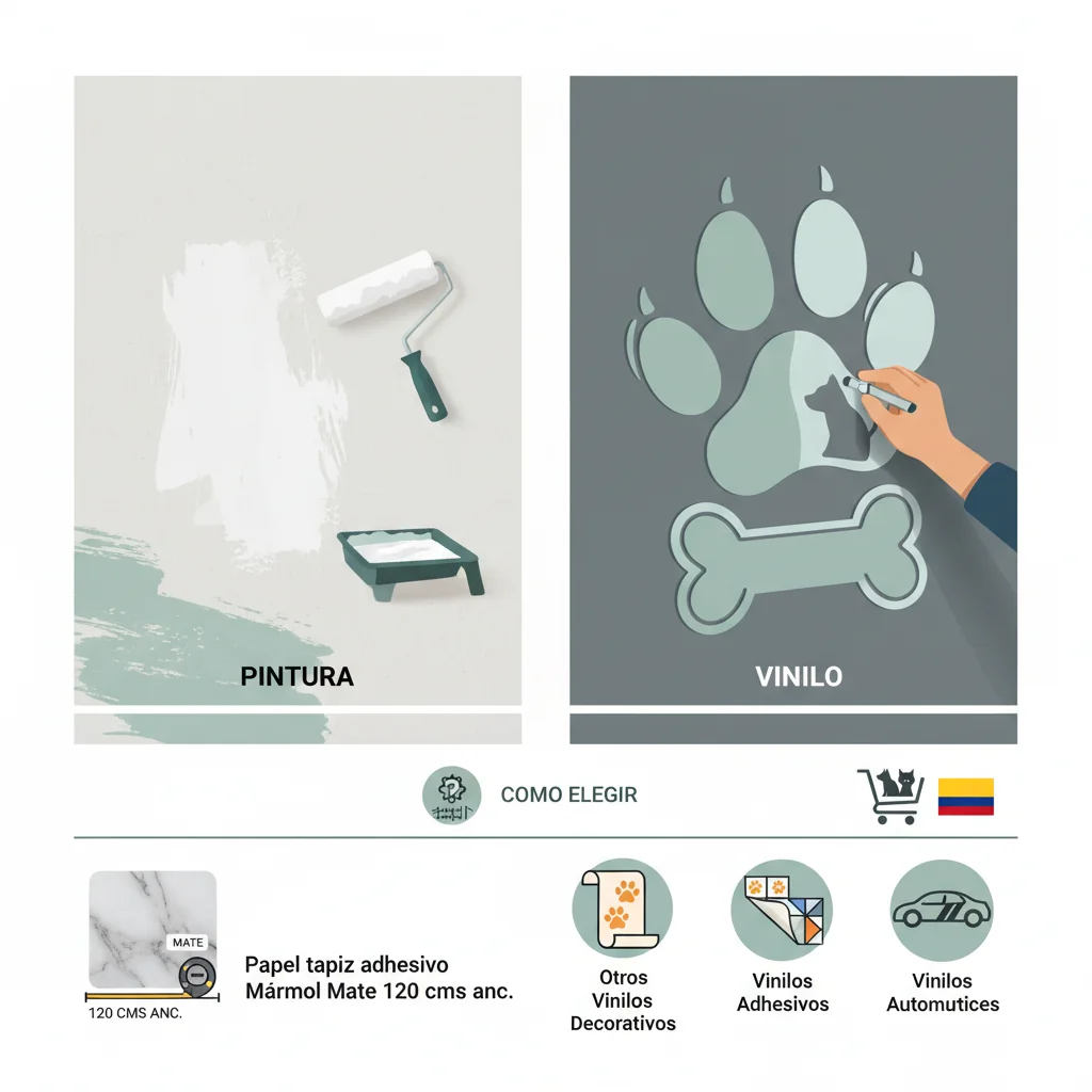 paredes como aplicar pintura y vinilo sobre n/d cómo elegir