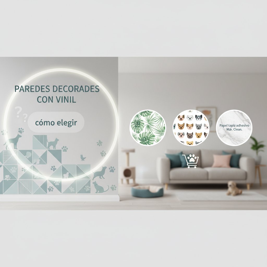 paredes decoradas con vinil n/d cómo elegir
