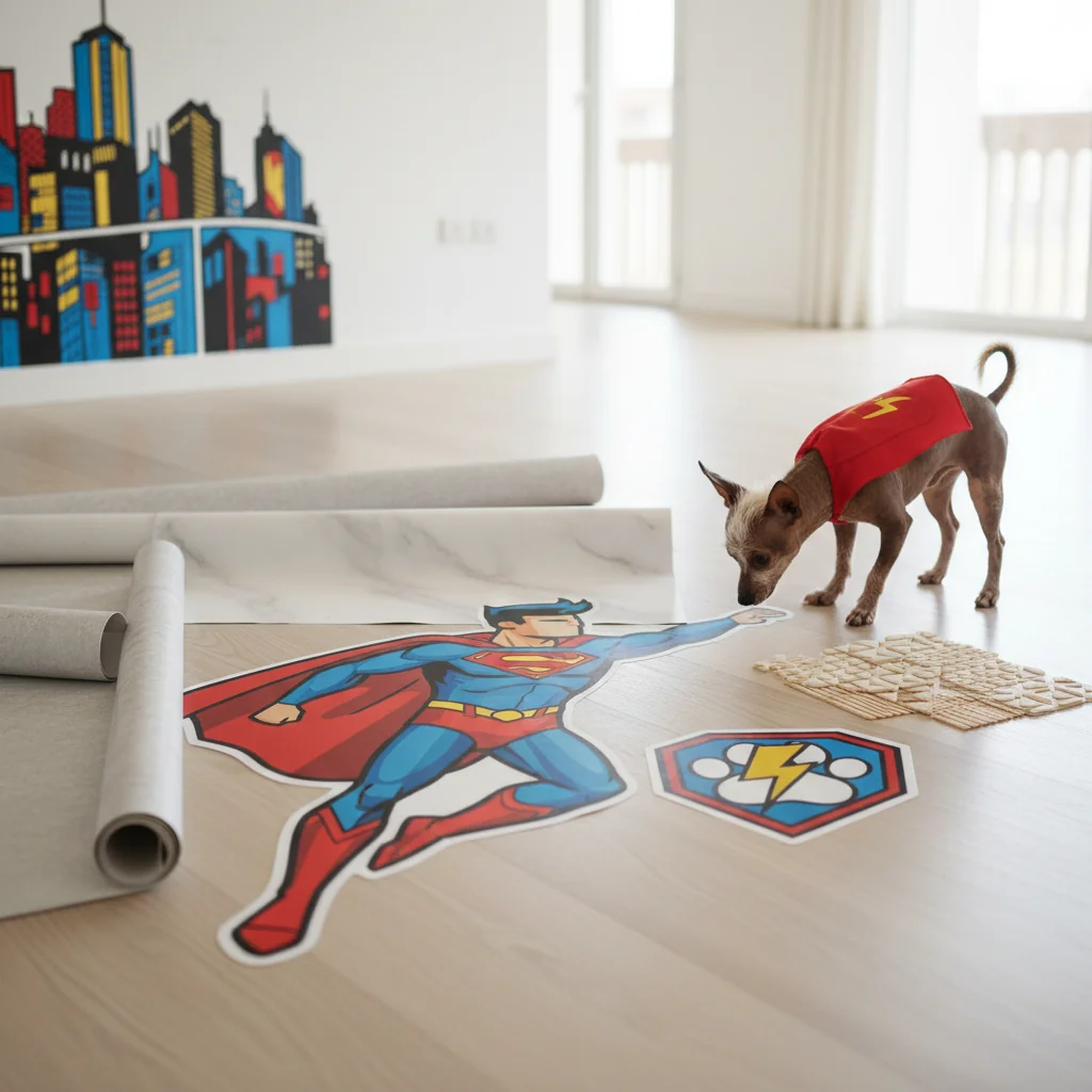 Transforma tu Hogar con Vinilos de Superhéroes para Paredes