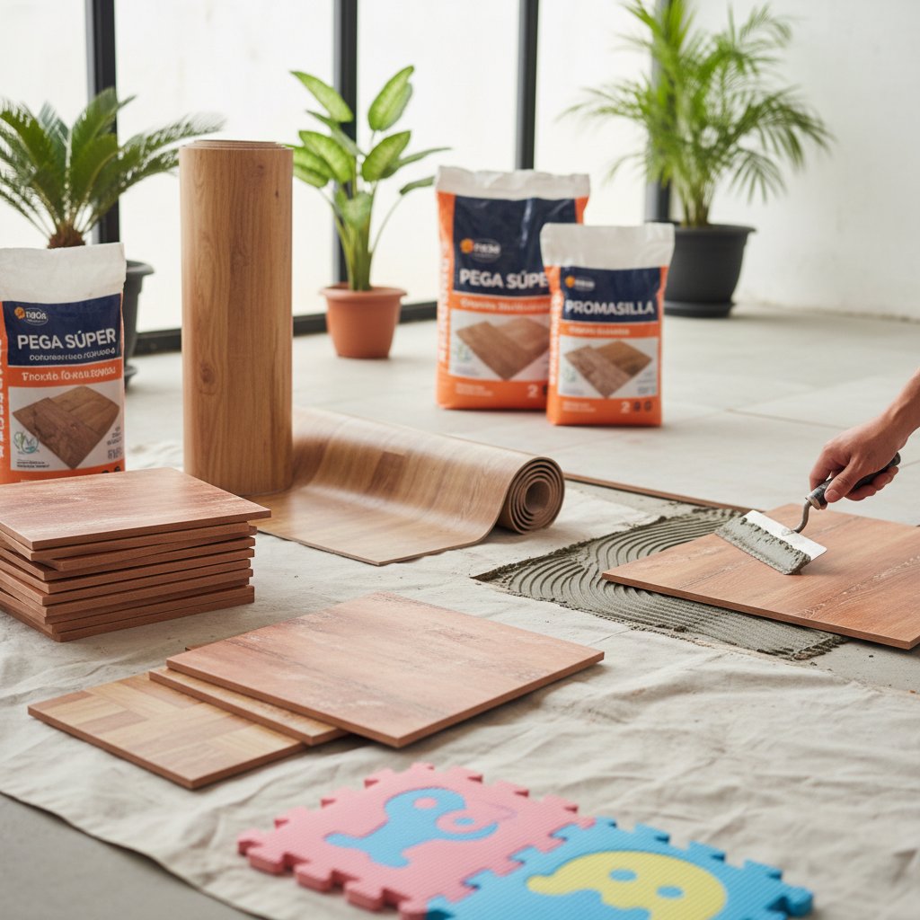 pegar piso de ceramica — alimento natural para mascotas en Colombia