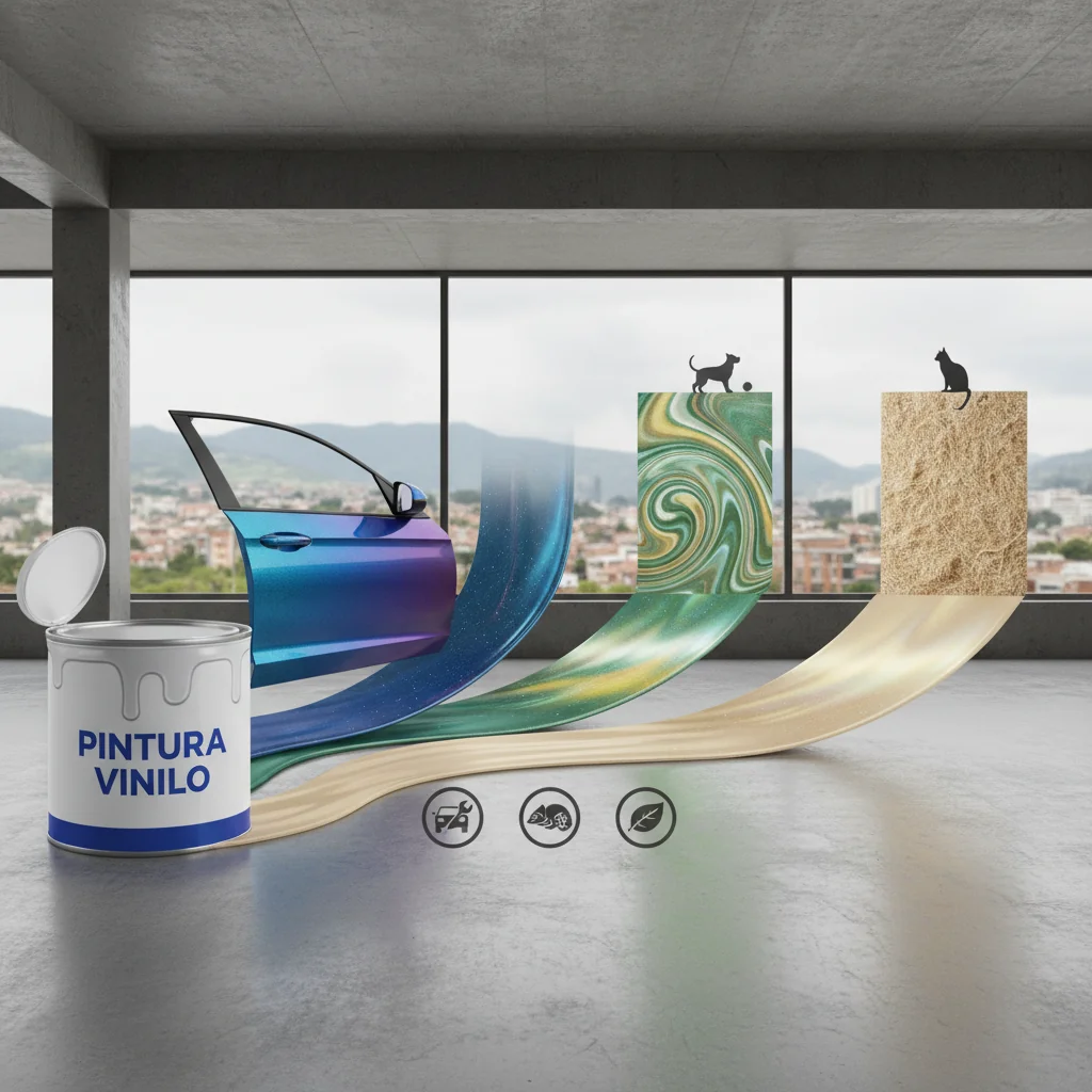 pintura vinilo cómo elegir