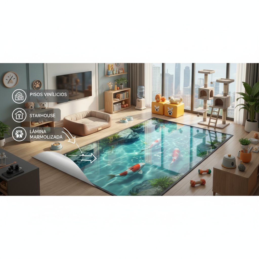piso 3d para sala cómo elegir
