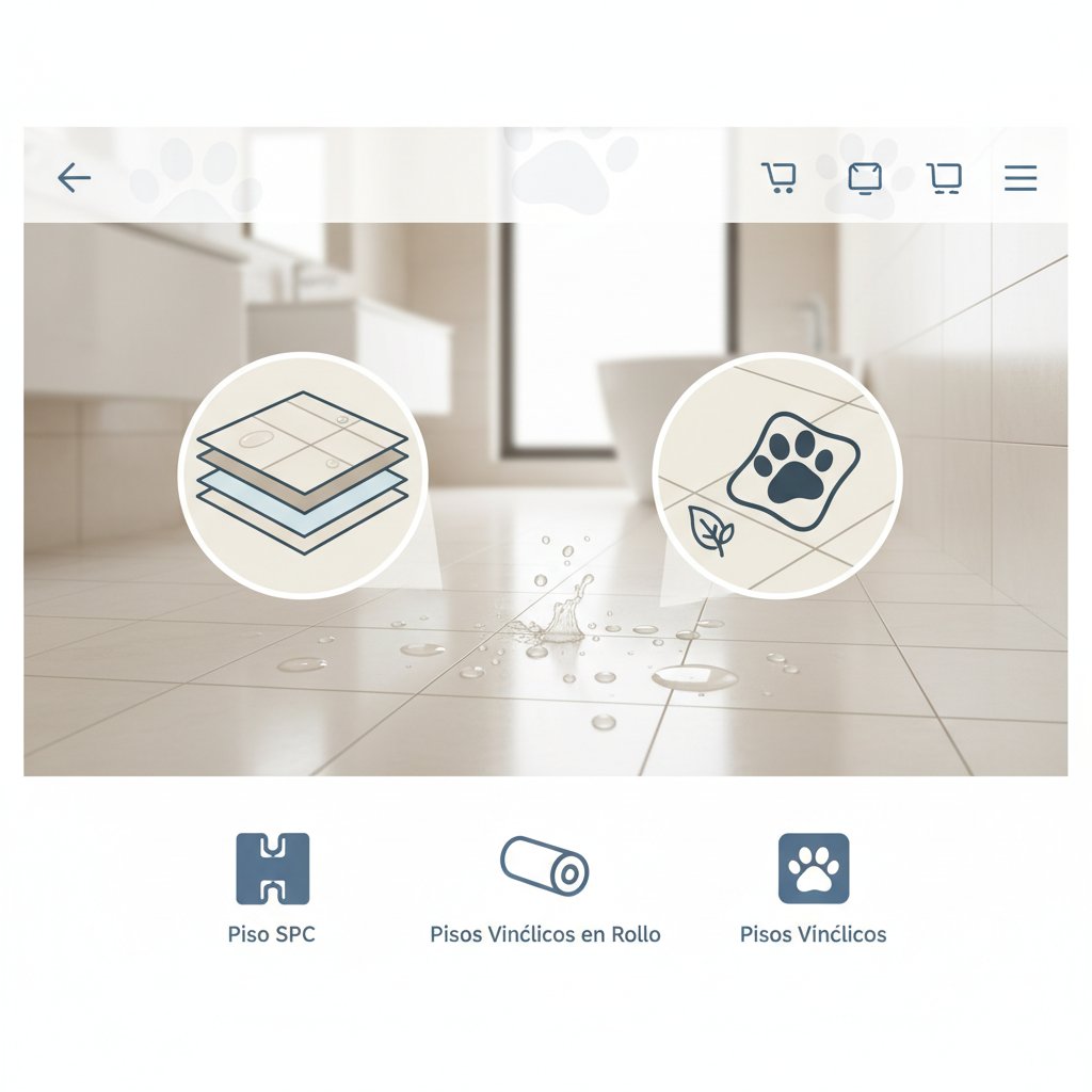 piso de ceramica para baño beneficios
