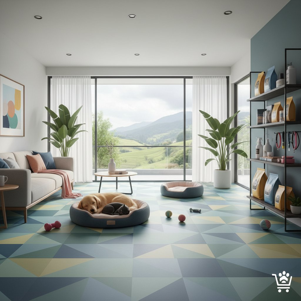 piso de color para sala beneficios