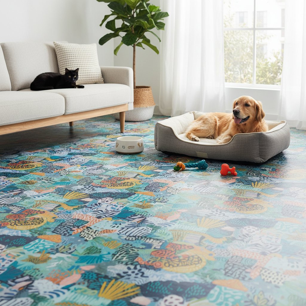 Elige el Piso de Color Perfecto para Transformar tu Sala