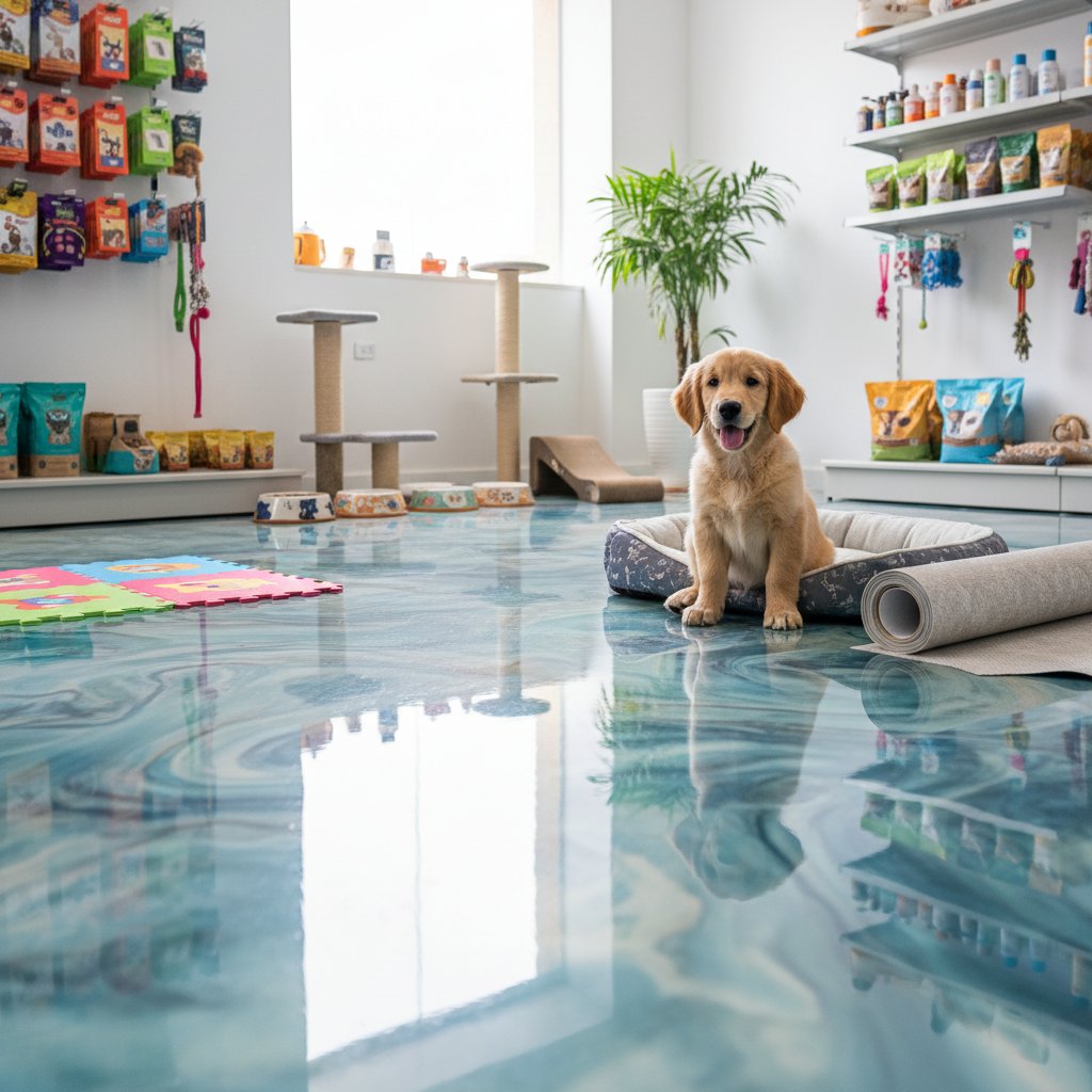 piso de espejo — alimento natural para mascotas en Colombia
