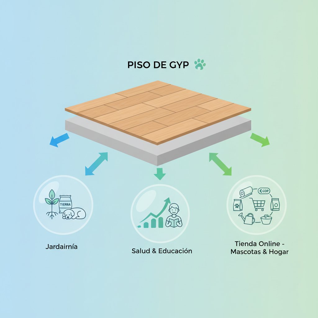 piso de gyp beneficios