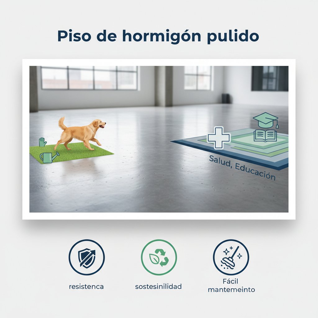 piso de hormigon pulido beneficios