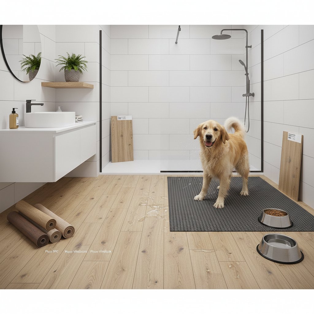 piso de madera baño cómo elegir