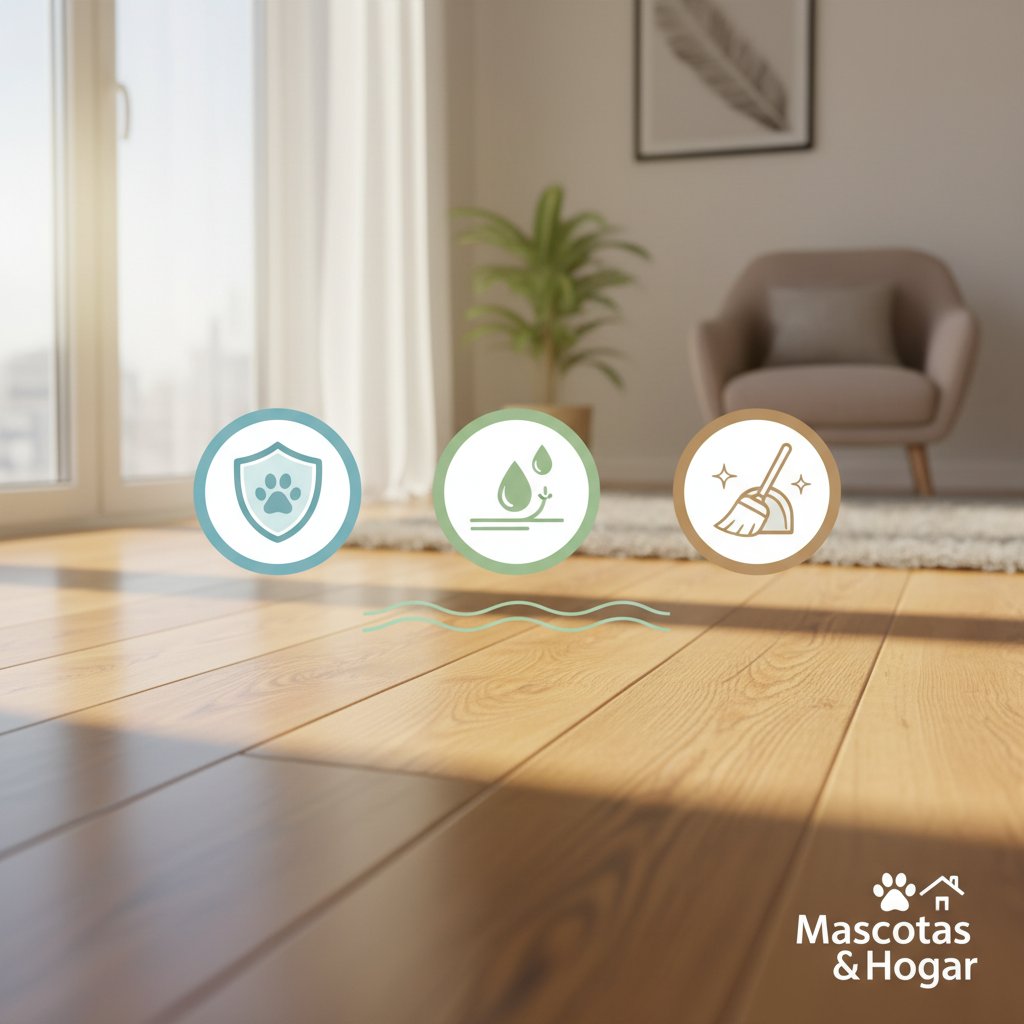 piso de madera encerado beneficios