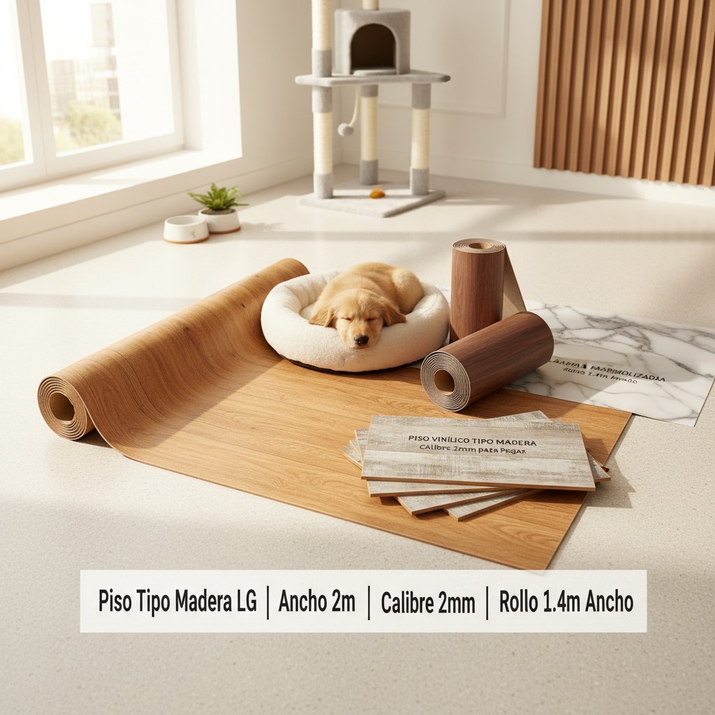 piso de madera natural — alimento natural para mascotas en Colombia