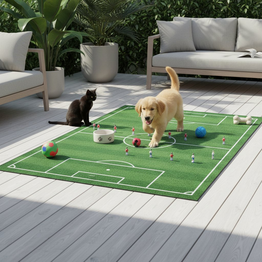 piso de metegol — alimento natural para mascotas en Colombia