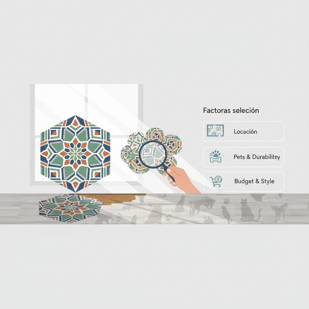 piso de mosaico hidráulico cómo elegir