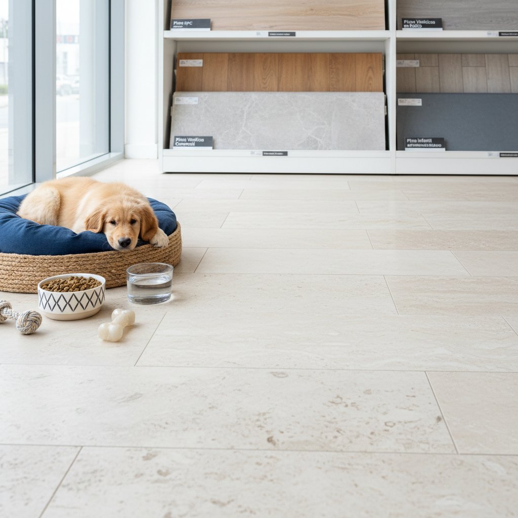 piso de piedra caliza — alimento natural para mascotas en Colombia