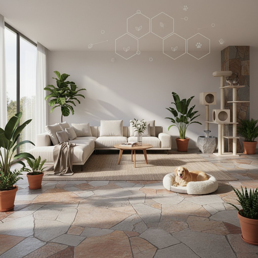 piso de piedra para interiores beneficios