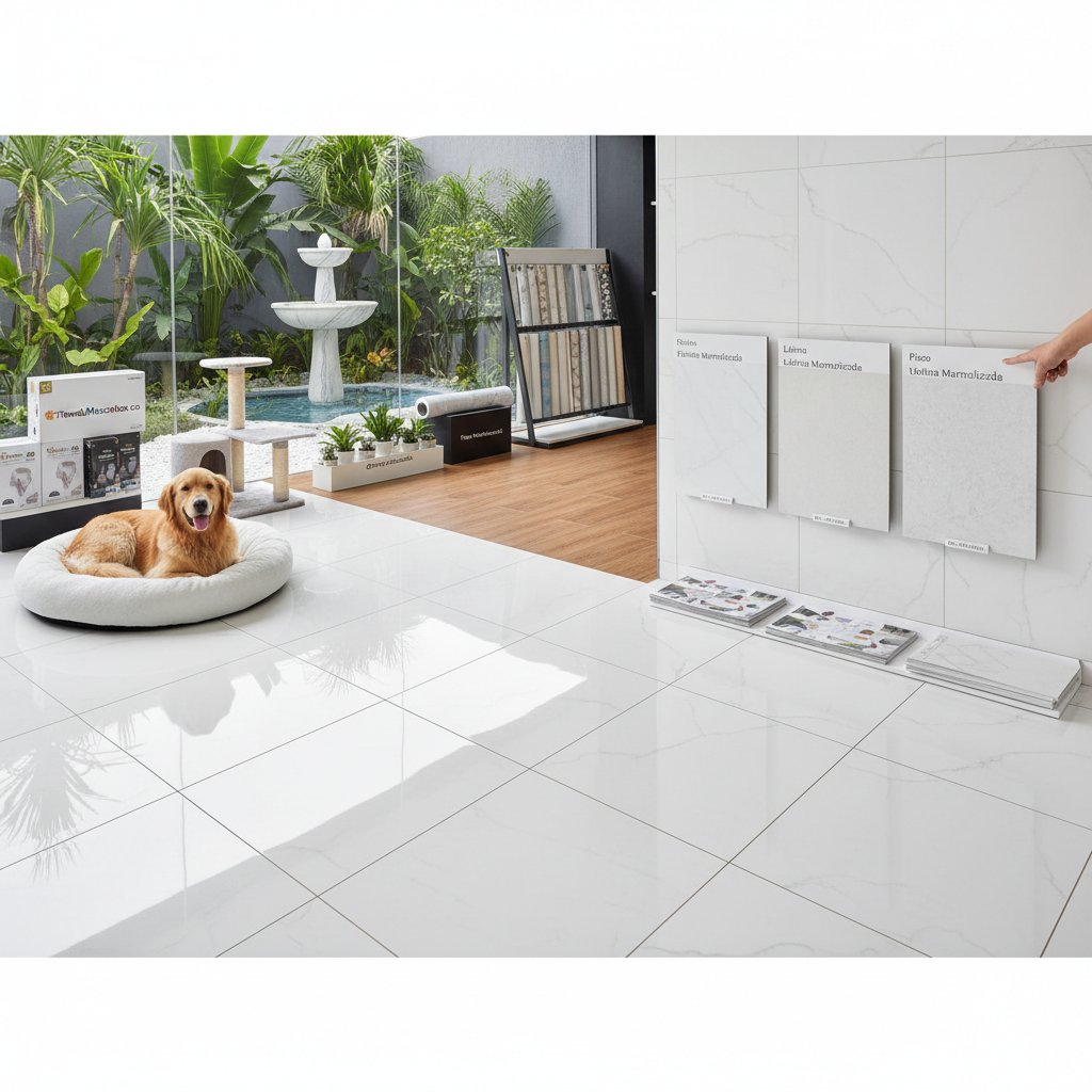 piso de porcelana blanco cómo elegir