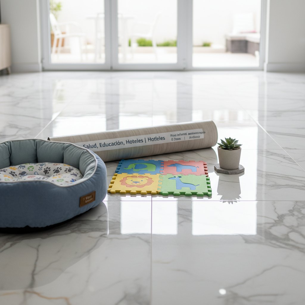 Descubre el Encanto y la Elegancia del Piso de Porcelana Brillante para tu Hogar