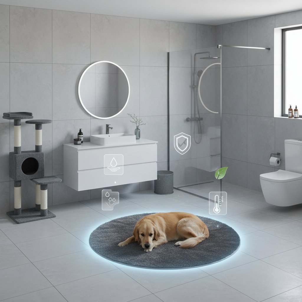 piso de porcelana para baño beneficios