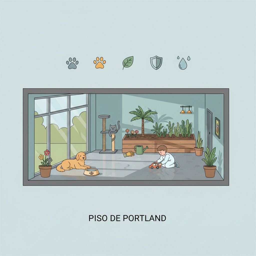 piso de portland beneficios