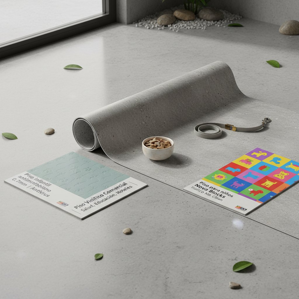 piso de portland — alimento natural para mascotas en Colombia