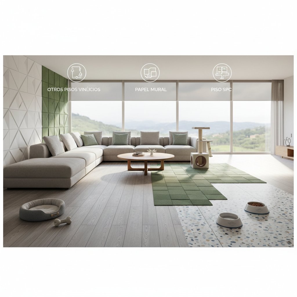 piso de sala moderno cómo elegir
